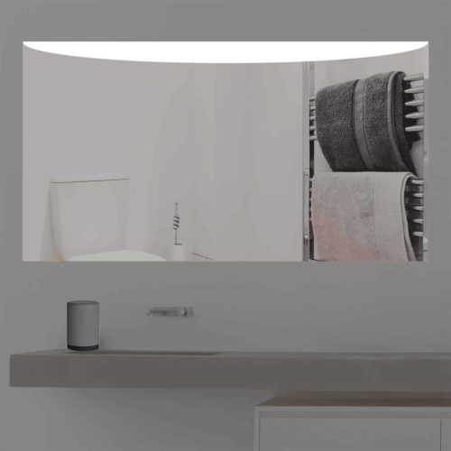 Badspiegel LED beleuchtet mit Design Aspekt | K 357