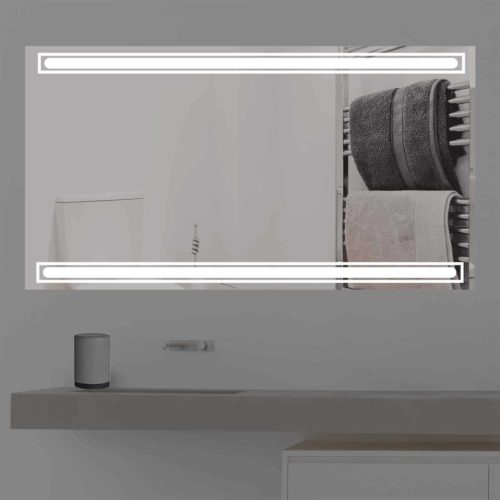 Wandspiegel LED beleuchtet groß | K1471